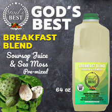 Load image into Gallery viewer, God's Best Breakfast Blend: Soursop Sea Moss