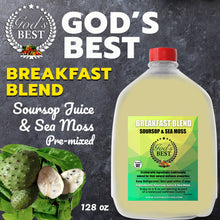 Load image into Gallery viewer, God's Best Breakfast Blend: Soursop Sea Moss
